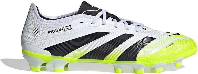 adidas - Predator Pro - Voetbalschoenen - Wit Zwart Neongeel - Synthetisch