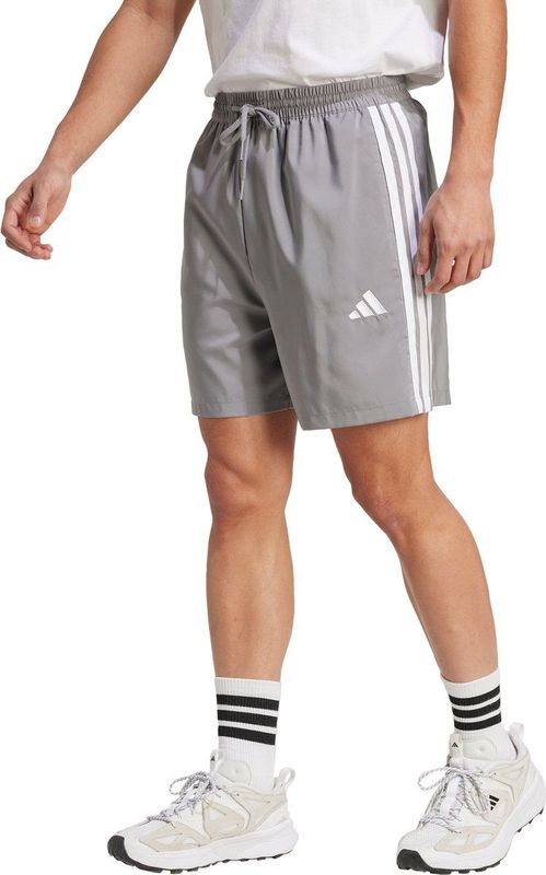 adidas - Essentials 3 Stripes Chelsea - Korte Broek - Grijs - L