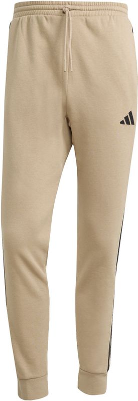 Adidas - Essentials 3-Stripes Joggingbroek - Zwart - Fleece