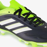 adidas Copa Pure III Club - Voetbalschoenen - Zwart Wit Neongeel - Geschikt voor Gras en Kunstgras