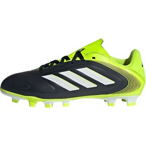 adidas Copa Pure III Club - Voetbalschoenen - Zwart Wit Neongeel - Geschikt voor Gras en Kunstgras