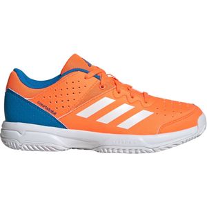 adidas Performance Court Stabil - Schoenen - Oranje - Ademend Mesh - Lichtgewicht