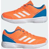 adidas Performance Court Stabil - Schoenen - Oranje - Synthetisch Bovenwerk - Lichtgewicht EVA Middenzool