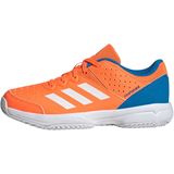 adidas Performance Court Stabil - Schoenen - Oranje - Synthetisch Bovenwerk - Lichtgewicht EVA Middenzool