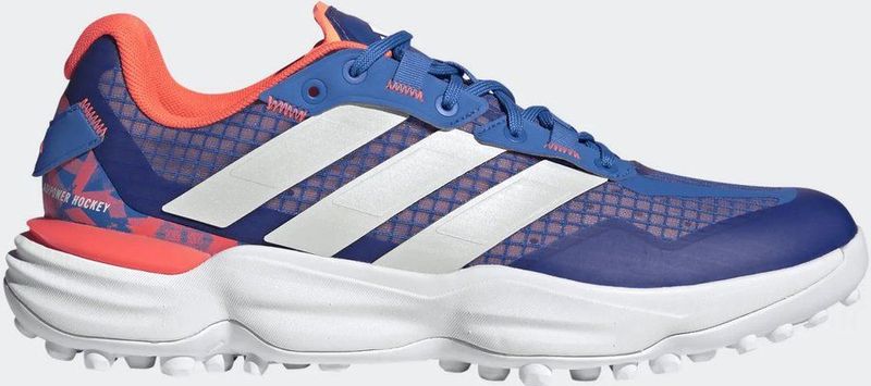 Adidas - Adipower Hockey 3 - Hockeyschoenen - Zwart - Ripstop-mesh