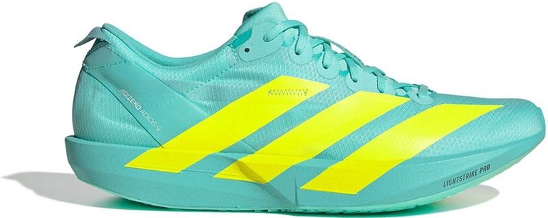 Adidas - Adizero Adios 9 - Hardloopschoenen - Zwart - Gedeeltelijk Gerecycled Materiaal