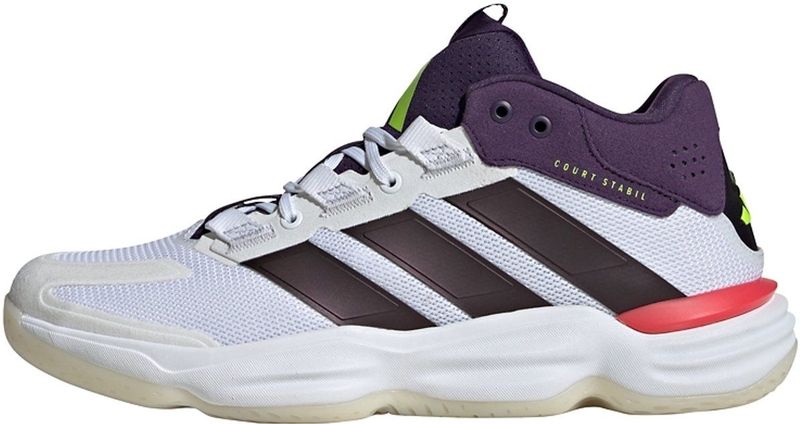 adidas - Courtstabil - Indoor Schoenen - Wit - Kunststof