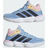 adidas Performance Court Stabil Indoor Sneakers - Blauw - Textiel/Synthetisch