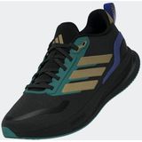 adidas - RUNFALCON 5 KIDS - Runningschoenen - Core black/Kaki/Preloved Teal