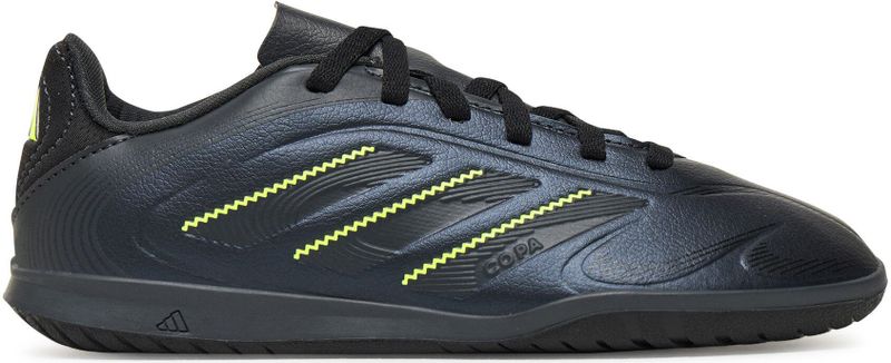 adidas Uniseks-Kind COPA PURE III CLUB Indoor Football Boots Kids, core black/dgh solid grey/lucid lemon, 35 1/2 EU