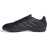 adidas Uniseks-Volwassen COPA PURE III CLUB Turf Football Boots, core black/dgh solid grey/lucid lemon, 42 EU