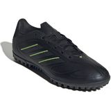 adidas Uniseks-Volwassen COPA PURE III CLUB Turf Football Boots, core black/dgh solid grey/lucid lemon, 42 EU