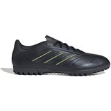 adidas Uniseks-Volwassen COPA PURE III CLUB Turf Football Boots, core black/dgh solid grey/lucid lemon, 42 EU