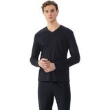 mey - Aarhus - Shirt met V-hals - Indigo - Lange Mouwen