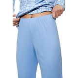 Mey - Flower Meadow - Pyjama - Blue Silk - Katoen