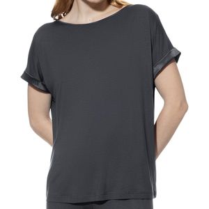 Mey - 1210016 - Shirt - Thunder Grey - 94% Modal, Casual Pasvorm, Ronde Hals