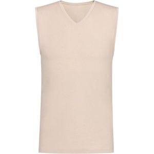 Hemd - V-hals - Blauw - 92% Katoen / 8% Elastaan