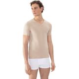 Hemd - V-hals - Blauw - 92% Katoen / 8% Elastaan