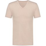 Hemd - V-hals - Blauw - 92% Katoen / 8% Elastaan