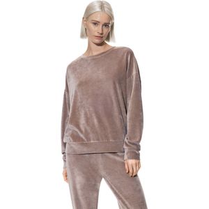 Mey Sweater Velvet Dream Dames 1210021 528 DARK TRUFFLE