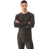 mey - T-shirt met Lange Mouwen - Olive Beach - Coolmax Vezels