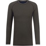 mey - T-shirt met Lange Mouwen - Olive Beach - Coolmax Vezels