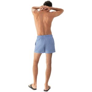 Mey - Seersucker Breeze - Zwembroek - evening sky - Lichtgewicht, Sneldrogend, Oeko-Tex Standard 100
