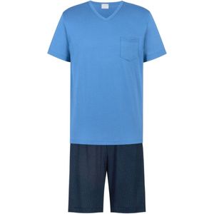 Mey - Korte Tweedelige Pyjama - Recent Blue - Heren - 2240045