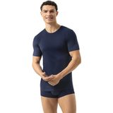 mey - Dry Cotton - Shirt 1/2 Mouw - Yacht Blue