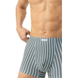 mey - Shorty - Grey Hunter - Light Block Stripes