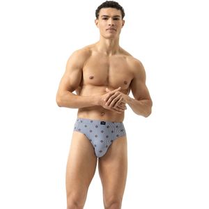 mey - Jazzbroek - Galactic Blue - Serie Stripes With Small Pattern