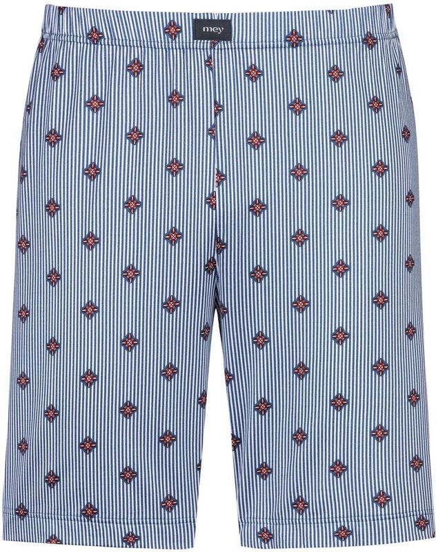 mey - Korte broek - Galactic Blue - Serie Stripes With Small Pattern