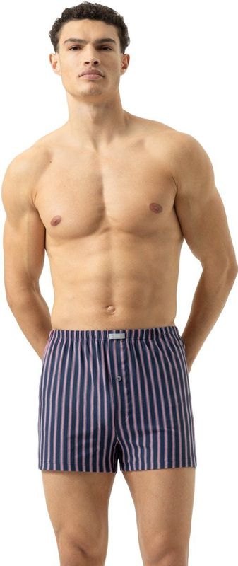 mey Male - Boxershorts Serie Red'n Blue Stripes