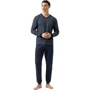 Bennison - Lange Pyjama - Yacht Blue - Oeko-Tex® Standard 100