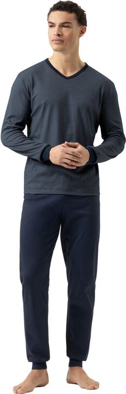 Bennison - Lange Pyjama - Yacht Blue - Oeko-Tex® Standard 100