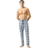 mey - Lange Broek - Yacht Blue - Serie Perfect Check