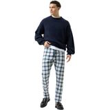 mey - Lange Broek - Yacht Blue - Serie Perfect Check