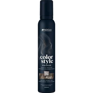Indola - Color Style Mousse - Dark Ash - 200 ml