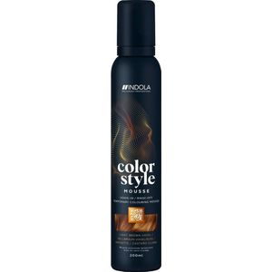 Indola - Color Style Mousse - Light Brown Hazel - 200 ml