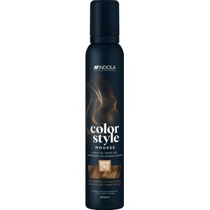 Indola - Profession Color Style Mousse - Donker Blond - 200 ml