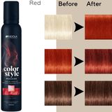 Indola - Color Style Mousse - Red - 200 ml