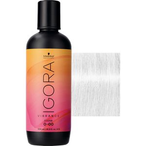 Schwarzkopf - Igora Vibrance Boosters - Haarverven - Klarton 0-00 - 500 ml