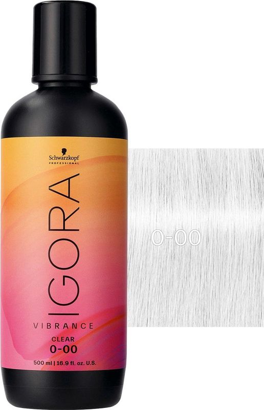 Schwarzkopf - Igora Vibrance Boosters - Haarverven - Klarton 0-00 - 500 ml