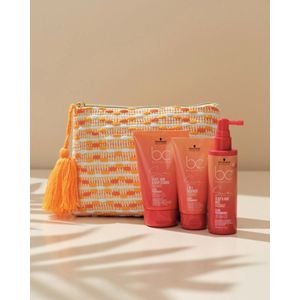 BC Bonacure Sun Protect Wetbag - 3-in-1 Scalp, Hair & Body Cleanse 100 ml - 2-in-1 Treatment 75 ml - Scalp & Hair Mist 100 ml