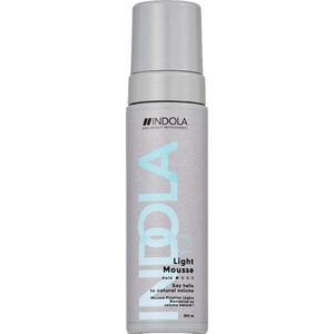 Indola - Light Mousse - Styling Mousse - Lichtgewicht Formule - Volume