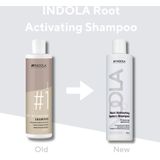 Indola - Root Activating Shampoo - 300ml - Voor Dunner Wordend Haar