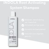 Indola - Root Activating Shampoo - 300ml - Voor Dunner Wordend Haar