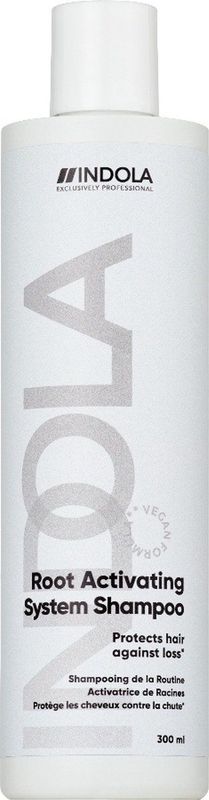 Indola - Root Activating Shampoo - 300ml - Voor Dunner Wordend Haar