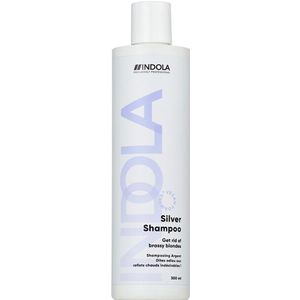 Indola - Care Silver Shampoo - 300ml - Veganistisch Keratine Alternatief