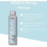 Indola - Strong Mousse - Styling Mousse - 200ml - Veganistisch